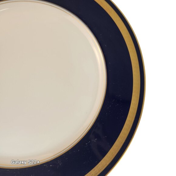 Rosenthal Classic Blue & Gold Porcelain Dinner Plate 11" Germany Elegant Gilded - Picture 4 of 7
